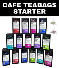 CAFE Tea Pyramid Teabags Starter